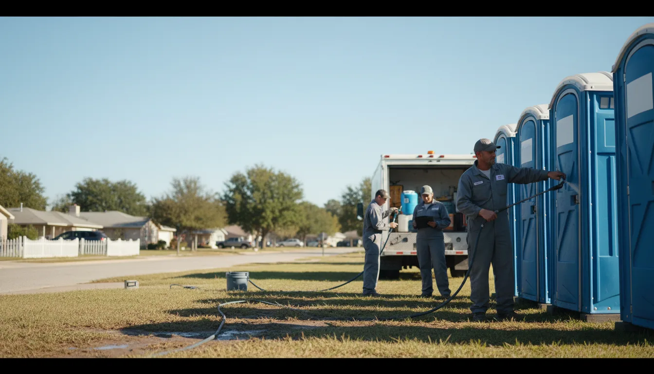 Long-Term Portable Toilet Rental in Seven Oaks, SC near me